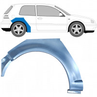 Panneau de réparation arc d'aile arrière pour VW Golf 4 1997- / Droite 6076