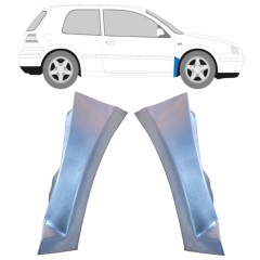 Panneau de réparation de l’aile avant pour Volkswagen Golf 4 1997-2006 / Gauche+Droit / Ensemble 9676