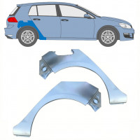 Panneau de réparation arc d'aile arrière pour VW Golf 7 2012- / Gauche+Droit / Ensemble 10393