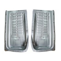 Panneau de réparation du plancher arrière pour Volkswagen Kaefer 1949- / Gauche+Droit / Ensemble 10349