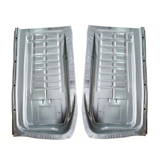 Panneau de réparation du plancher arrière pour Volkswagen Kaefer 1949- / Gauche+Droit / Ensemble 10349