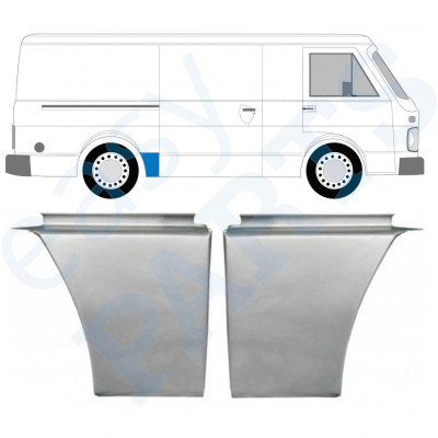 Panneau de réparation arc d'aile arrière pour Volkswagen LT 1975-1996 / Gauche+Droit / Ensemble 9871