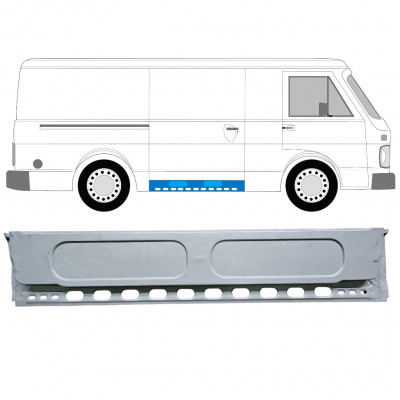 Panneau de réparation pour porte coulissante intérieur pour Volkswagen LT 1975-1996 / Droite 7965