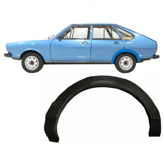 Panneau de réparation arc d'aile arrière pour VW Passat B1 1973-1980 / Gauche 10961