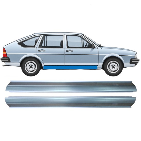 Réparation bas de caisse pour Volkswagen Passat B2 1980-1988 / Gauche = Droite (symétrique) / COMBI / SEDAN / HATCHBACK / Ensemble 11262