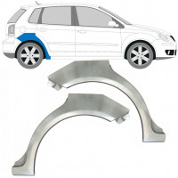 Panneau de réparation arc d'aile arrière pour VW Polo 2001-2009 / Gauche+Droit / Ensemble 9222