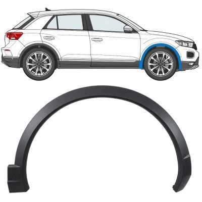 Moulure de l’aile avant pour Volkswagen T-Roc 2017- / Droite 17027