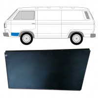 Panneau de réparation de la porte avant extérieur pour VW Transporter T3 1979-1992 / Gauche 11090