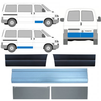 VW T4 1990-2003 PORTE PANNEAU DE RÉPARATION / SET