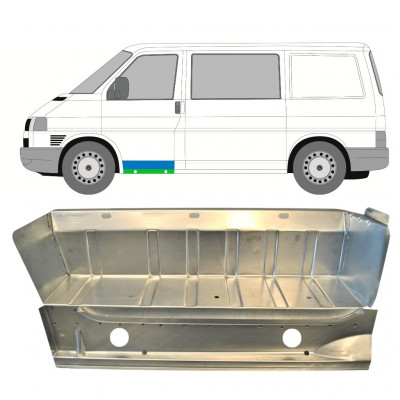 Panneau de réparation du seuil de marche avant intérieur pour VW Transporter T4 1990-2003 / Gauche 9023