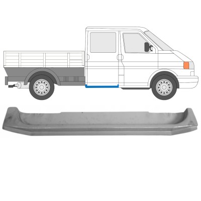 Panneau de réparation du seuil des portes arrières pour Volkswagen Transporter T4 1990-2003 / Droite 16106