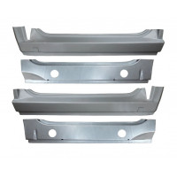 Panneau de réparation du seuil avant - intérieur et extérieur pour VW Transporter T4 1990-2003 / Ensemble 9907