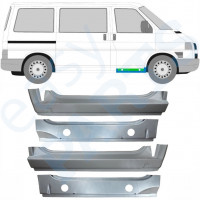 Panneau de réparation du seuil avant - intérieur et extérieur pour VW Transporter T4 1990-2003 / Ensemble 9907