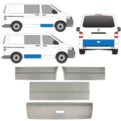 Panneau de réparation de porte pour Volkswagen Transporter T5 2003-2015 / Gauche+Droit / Ensemble 11394