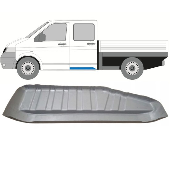 Tôle de réparation de marchepied pour Volkswagen Transporter T5 2003-2015 / Gauche 16846
