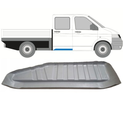 Tôle de réparation de marchepied pour Volkswagen Transporter T5 2003-2015 / Droite 16837