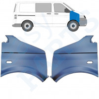 Aile avant pour VW Transporter T5 2003-2015 / Gauche+Droit / Ensemble 10535