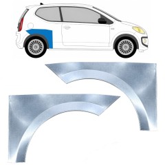Panneau de réparation arc d'aile arrière pour Volkswagen UP! 2011- / Gauche+Droit / Ensemble 17210