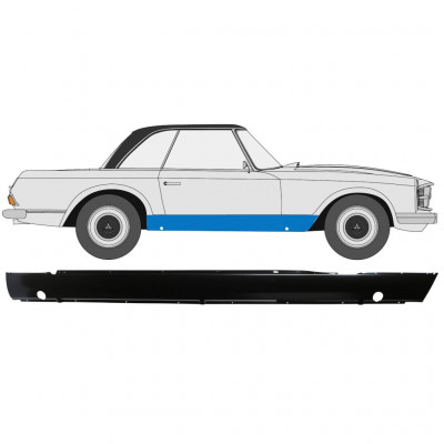 Panneau de réparation du seuil pour Mercedes SL-Class 1963-1971 / Droite 12735