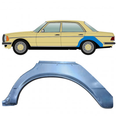 Panneau de réparation arc d'aile arrière pour Mercedes W123 1975-1985 / Gauche 6769