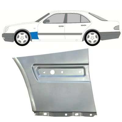 Panneau de réparation de l’aile avant pour Mercedes E-Class W210 1995-2003 / Gauche 14702