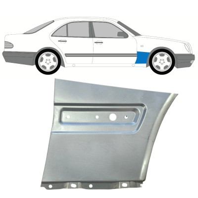 Panneau de réparation de l’aile avant pour Mercedes E-Class W210 1995-2003 / Droite 14701