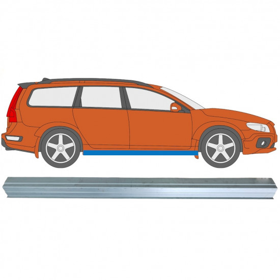 Réparation bas de caisse pour Volvo Xc70 2007-2016 / Gauche = Droite (symétrique) 11486