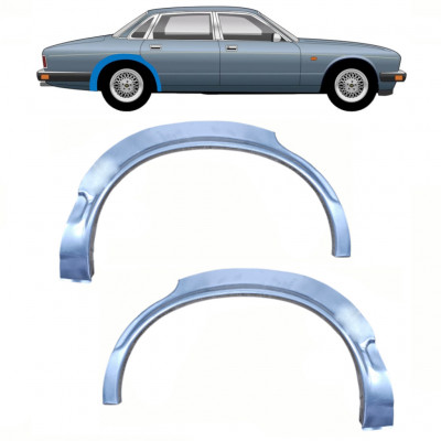 Panneau de réparation arc d'aile arrière pour Jaguar XJ 1986-1994 / Gauche+Droit / Ensemble 10747