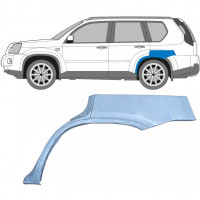 Panneau de réparation arc d'aile arrière pour Nissan X-TRAIL 2007-2014 / Gauche 6845