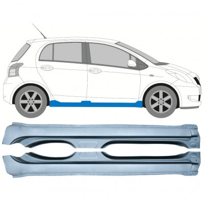 Réparation bas de caisse pour Toyota Yaris 2006-2011 / Gauche+Droit / Ensemble 10015