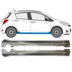Panneau de réparation du seuil pour Toyota Yaris 2011-2020 / Gauche+Droit / Ensemble 14587