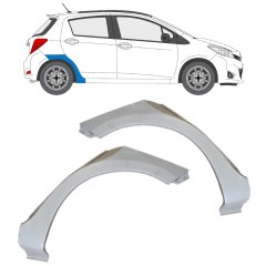 Panneau de réparation arc d'aile arrière pour Toyota Yaris 2011-2020 / Gauche+Droit / Ensemble 14593