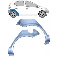 Panneau de réparation arc d'aile arrière pour Toyota Yaris 1999-2005 / Gauche+Droit / Ensemble 9215