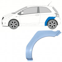 Panneau de réparation arc d'aile arrière pour Toyota Yaris 2006-2011 / Gauche 11445