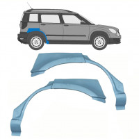 Panneau de réparation arc d'aile arrière pour Skoda Yeti 2009- / Gauche+Droit / Ensemble 10706