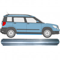 Réparation bas de caisse pour Skoda Yeti 2009- / Gauche = Droite (symétrique) 7201