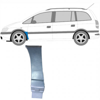 Panneau de réparation de l’aile avant pour Opel Zafira 1999-2005 / Gauche 6095