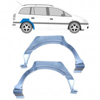 Panneau de réparation arc d'aile arrière pour Opel Zafira 1999-2005 / Gauche+Droit / Ensemble 9403