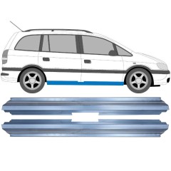 Réparation bas de caisse pour Opel Zafira A 1999-2005 / Gauche = Droite (symétrique) / Ensemble 9714