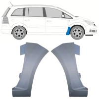 Panneau de réparation de l’aile avant pour Opel Zafira B 2005-2012 / Gauche+Droit / Ensemble 16852