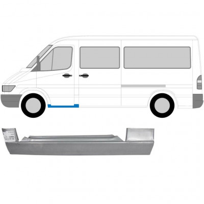 Réparation bas de caisse de porte avant pour Mercedes Sprinter 1995-2006 / Gauche 5813