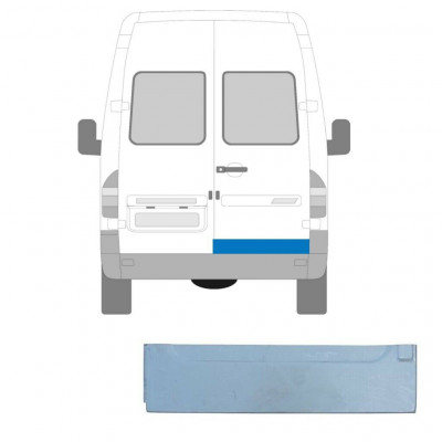 Panneau de réparation de porte arrière pour Mercedes Sprinter 1995-2006 / Droite 5589