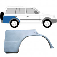 Panneau de réparation arc d'aile arrière pour Mitsubishi Pajero 1991-1999 / Droite 5477