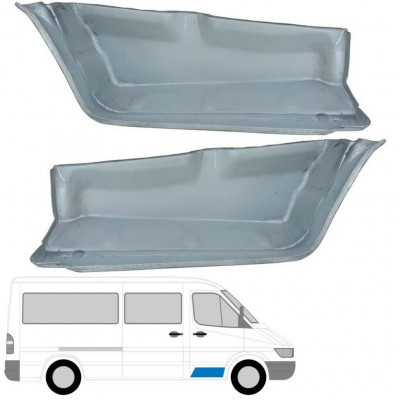 MERCEDES SPRINTER 1995-2006 MARCHEPIED DE PORTE AVANT PANEL / PAIRE