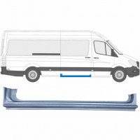 Réparation bas de caisse de sur porte latérale pour Mercedes Sprinter 2006- / Droite 5593