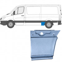 Panneau de réparation arc d'aile arrière pour Mercedes Sprinter 2006- / MWB / Gauche 5727