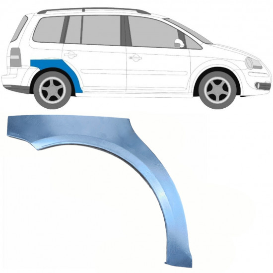 VW TOURAN 2003-2015 PASSAGE DE ROUE ARRIÈRE / DROIT