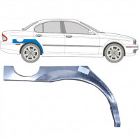 Panneau de réparation arc d'aile arrière pour Jaguar X-Type 2001-2009 / Droite 6080